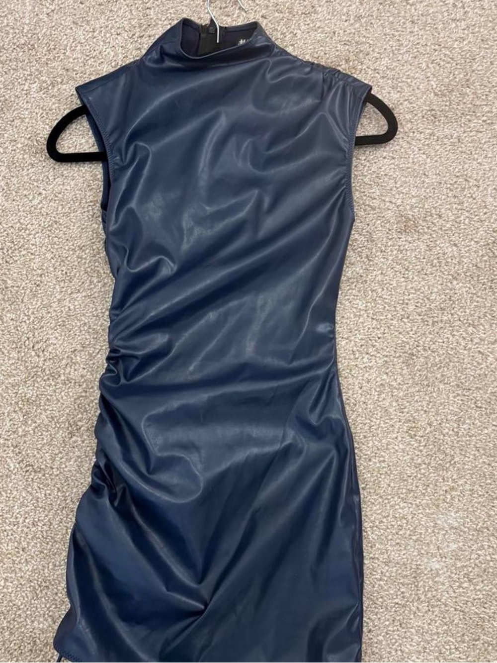Mars The Label Women's Navy and Blue Dress
